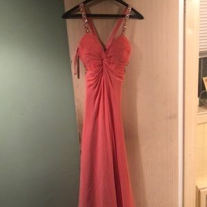 Coral Faviana Prom Dress